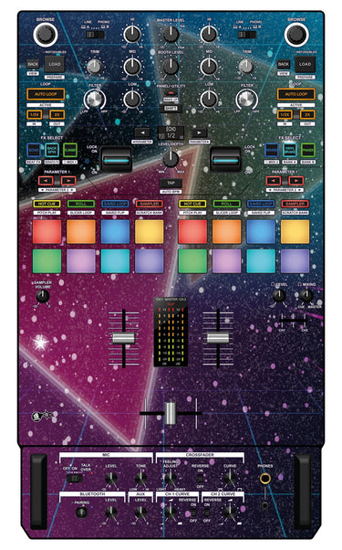 Pioneer DJ DJM S7 Skin 80s Synth